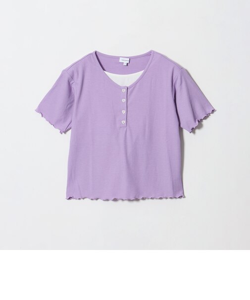 テレコ ヘンリーネック Tシャツ / キッズ 140cm-160cm