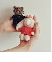 <To b. by agnes b.×NICI トリプルコラボ>バッグチャーム