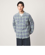 【別注】<PENDLETON>チェック オープンカラー 長袖 シャツ