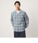 【別注】＜PENDLETON＞チェック オープンカラー 長袖 シャツ