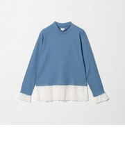 チュール レース コンビ プルオーバー / キッズ 140cm-160cm
