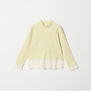 チュール レース コンビ プルオーバー / キッズ 140cm-160cm