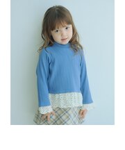 チュール レース コンビ プルオーバー / キッズ 100cm-130cm