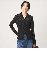レース スキッパー カットソー
