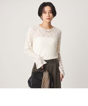 レース プルオーバー カットソー