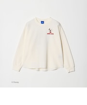 【別注】<URBAMENT>ミッキーマウス ロングスリーブ Tシャツ / キッズ 140cm-150cm