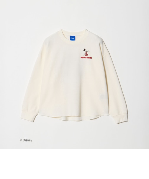 【別注】<URBAMENT>ミッキーマウス ロングスリーブ Tシャツ / キッズ 140cm-150cm