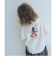 【別注】<URBAMENT>ミッキーマウス ロングスリーブ Tシャツ / キッズ 100cm-130cm