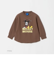 【別注】<URBAMENT>ミッキーマウス ロングスリーブ Tシャツ / キッズ 100cm-130cm