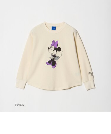 【別注】<URBAMENT>ミニーマウス ロングスリーブ Tシャツ / キッズ 140cm-150cm