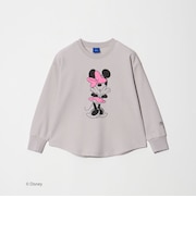 【別注】<URBAMENT>ミニーマウス ロングスリーブ Tシャツ / キッズ 140cm-150cm
