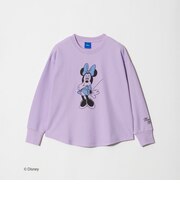 【別注】<URBAMENT>ミニーマウス ロングスリーブ Tシャツ / キッズ 140cm-150cm