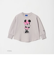 【別注】<URBAMENT>ミニーマウス ロングスリーブ Tシャツ / キッズ 100cm-130cm