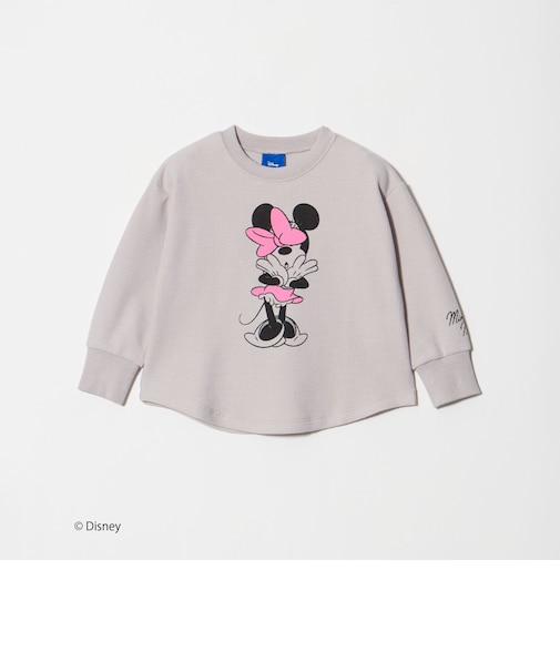 【別注】＜URBAMENT＞ミニーマウス ロングスリーブ Tシャツ / キッズ 100cm-130cm