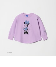 【別注】<URBAMENT>ミニーマウス ロングスリーブ Tシャツ / キッズ 100cm-130cm
