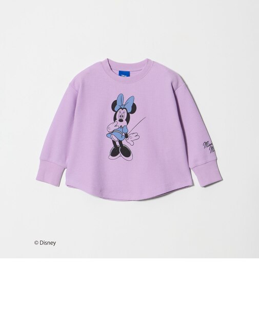 【別注】<URBAMENT>ミニーマウス ロングスリーブ Tシャツ / キッズ 100cm-130cm