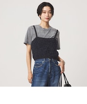 リボンヤーン ニット ビスチェ