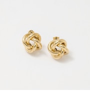 ラウンド ノット ピアス