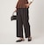 ［size SHORT/TALLあり］Daily Chic 2タック ワイド パンツ