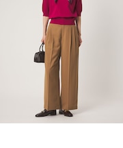 ［size SHORT/TALLあり］Daily Chic 2タック ワイド パンツ