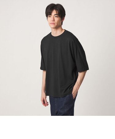 トリコット ドルマンスリーブ 半袖 Tシャツ カットソー -UVカット・吸水速乾-