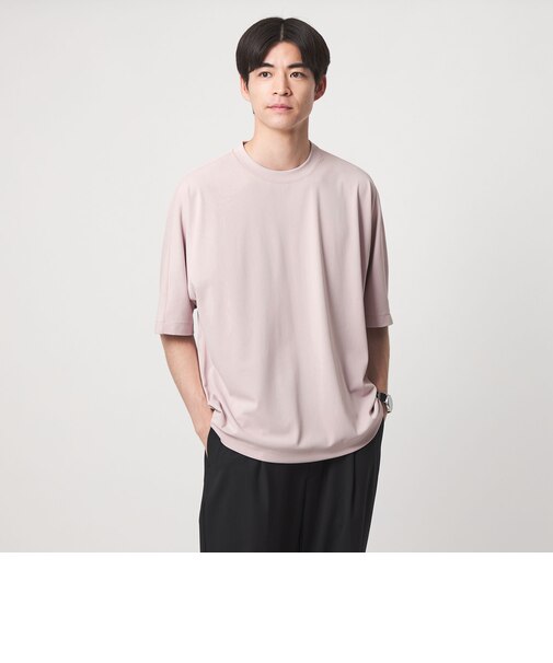 トリコット ドルマンスリーブ 半袖 Tシャツ カットソー -UVカット・吸水速乾-
