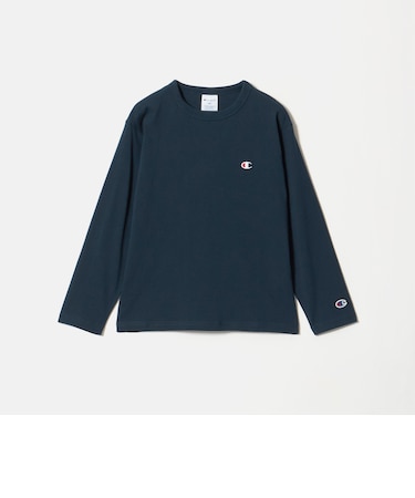 【WEB限定】<Champion>ワンポイント ロングスリーブ Tシャツ / キッズ 140cm-160cm