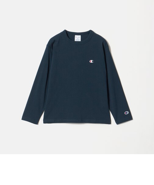【WEB限定】<Champion>ワンポイント ロングスリーブ Tシャツ / キッズ 140cm-160cm