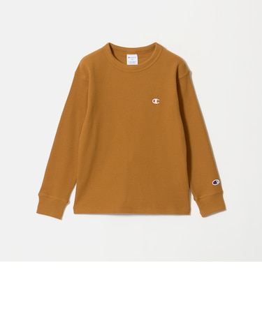 【WEB限定】<Champion>ワッフル ロングスリーブ Tシャツ / キッズ 140cm-160cm