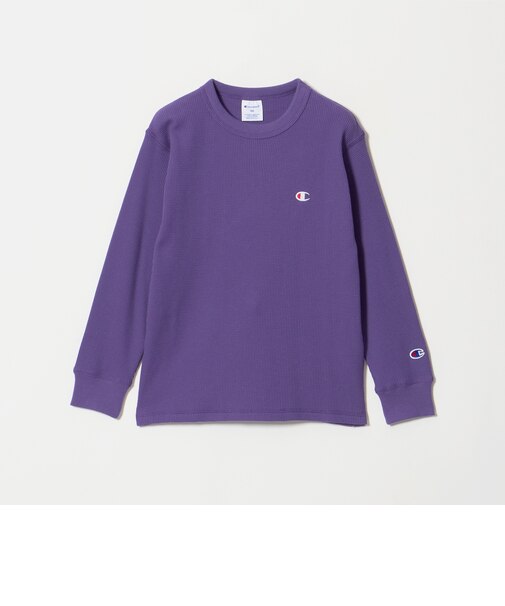 【WEB限定】<Champion>ワッフル ロングスリーブ Tシャツ / キッズ 140cm-160cm
