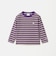 ＜Champion＞ボーダー ロングスリーブ Tシャツ / キッズ 110cm-130cm