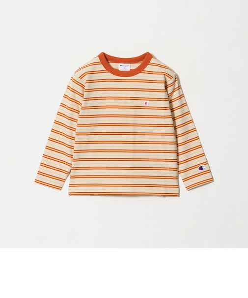 ＜Champion＞ボーダー ロングスリーブ Tシャツ / キッズ 110cm-130cm