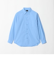 【WEB限定】JUST fit コットンライク リラックス シルエット 長袖 シャツ