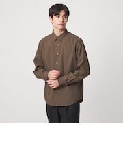 【WEB限定】JUST fit コットンライク ポリエステル 長袖 シャツ