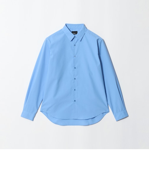 【WEB限定】JUST fit コットンライク ポリエステル 長袖 シャツ