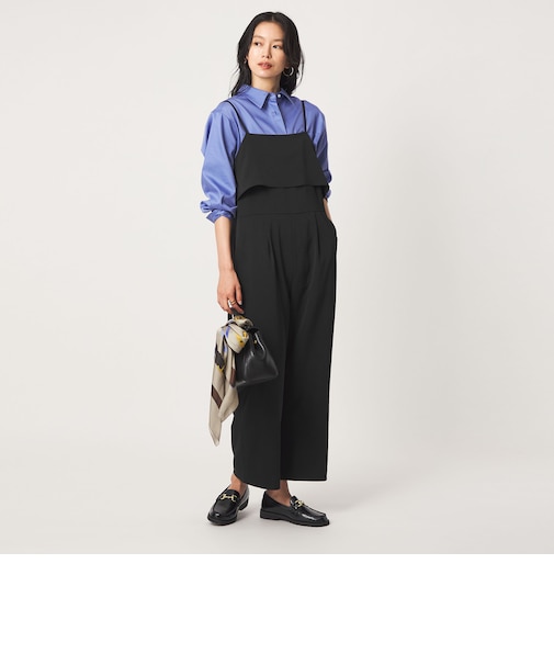 ［size SHORT/TALLあり］レイヤード オールインワン ストレッチ
