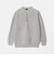 【WEB限定】ガーター編み ヘンリーネック ニット