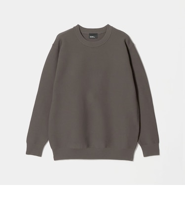 【WEB限定】ガーター編み クルーネック ニット