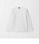 オーガニック コットン ポンチ クルーネック 長袖 Tシャツ