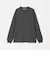 FINE BASIC ヴィンテージライク ヘンリーネック 長袖 カットソー Tシャツ