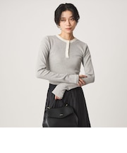 【別注】＜Robert P. Miller＞ ヘンリーネック ロングスリーブ カットソー