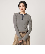【別注】<Robert P. Miller> ヘンリーネック ロングスリーブ カットソー