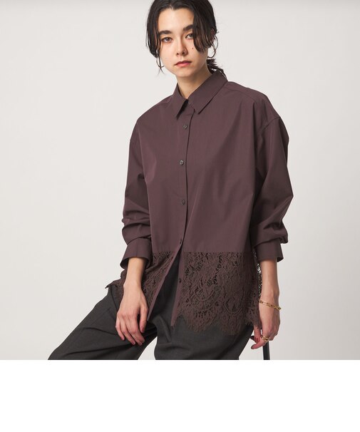 レース ドッキング シャツ
