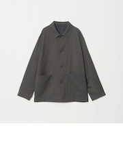 ウォッシャブル サージ カバーオール ジャケット -2WAYストレッチ-
