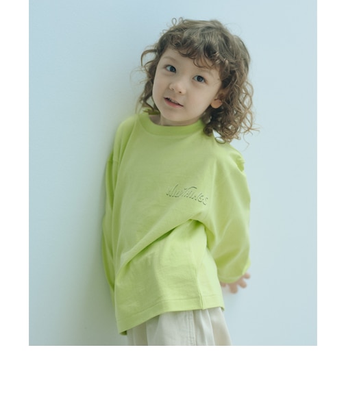 【別注】<WILD THINGS>プリント ロングスリーブ Tシャツ / キッズ 110cm-130cm