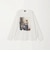 フェルメール クルーネック プリント 長袖 Tシャツ