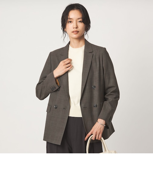 ［size SHORT/TALLあり］カチリラ ダブル ジャケット ウォッシャブル ストレッチ