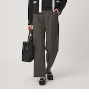 ［size SHORT/TALLあり］カチリラ ストレート パンツ ウォッシャブル ストレッチ