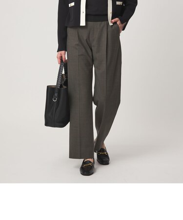 ［size SHORT/TALLあり］カチリラ ストレート パンツ ウォッシャブル ストレッチ