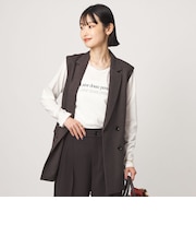 ロゴ ロングスリーブ カットソー